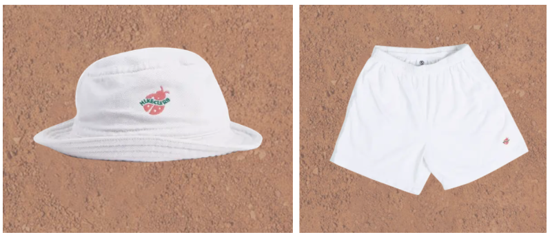 Hike Clerb Shop: Bucket Hat and Shorts With Lady Bug Logo